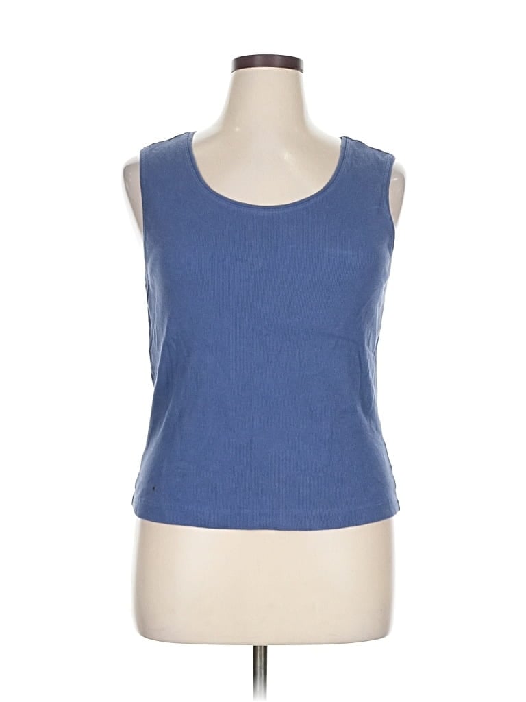 CHICO'S Pre-owned Sleeveless T-shirt In Blue