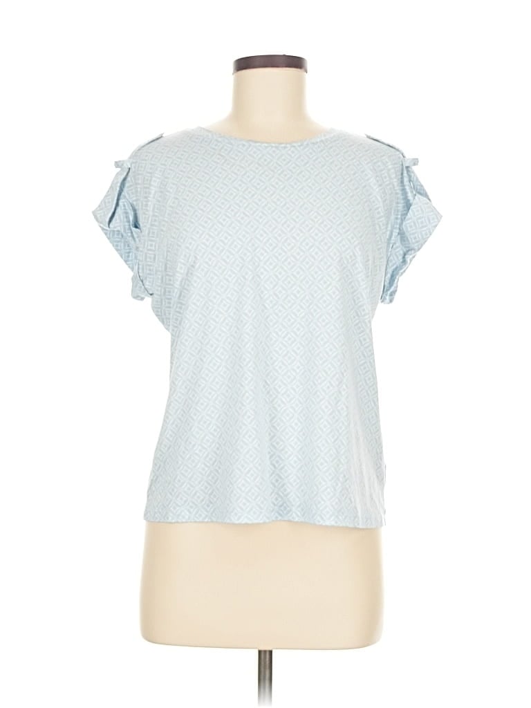 Pre-owned Michael Michael Kors Short Sleeve T-shirt In Blue