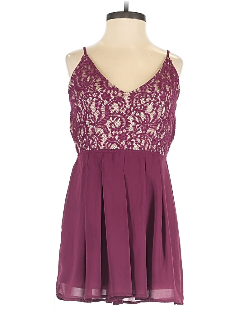 Pre-owned Windsor Romper In Burgundy