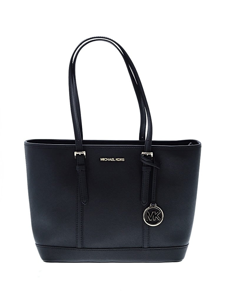 Pre-owned Michael Michael Kors Satchel In Black