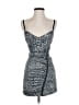 Guess Animal Print Gray Cocktail Dress Size 1 - photo 1