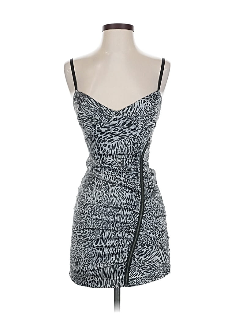 Pre-owned Guess Cocktail Dress In Gray