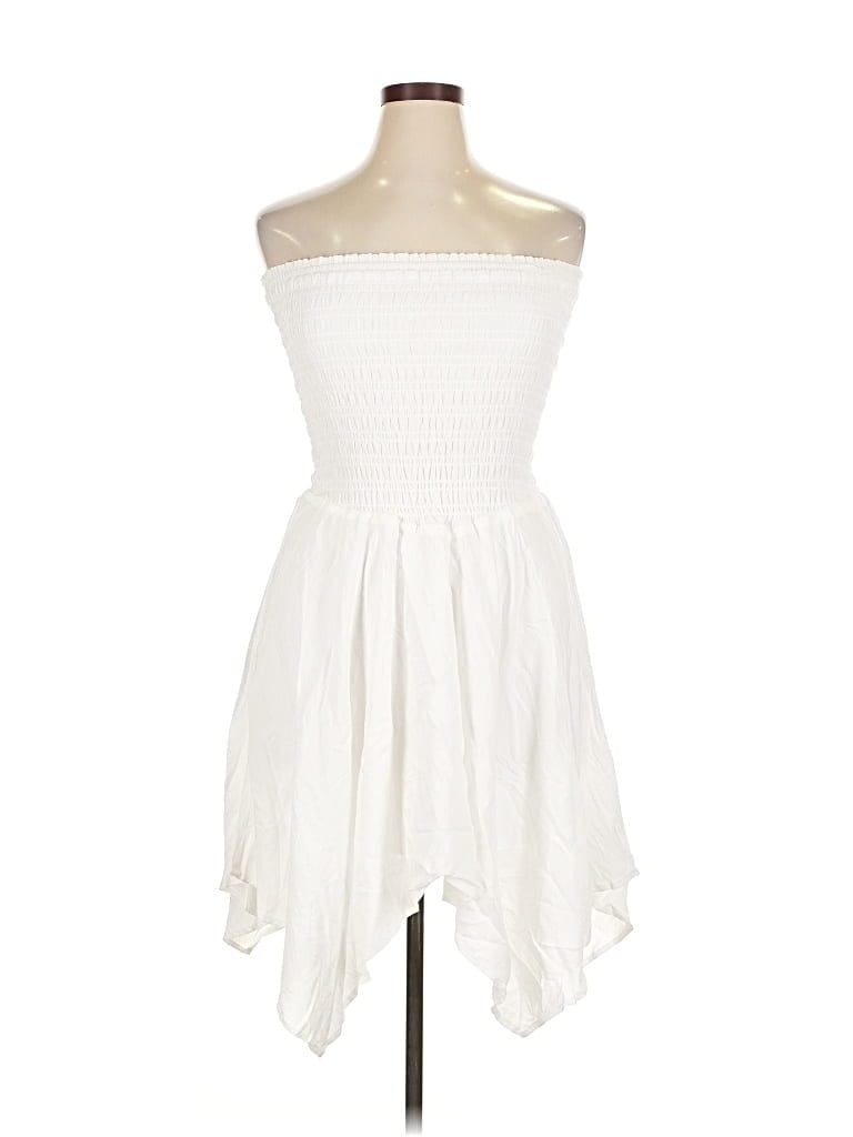 Pre-owned Max + Ash Cocktail Dress In White