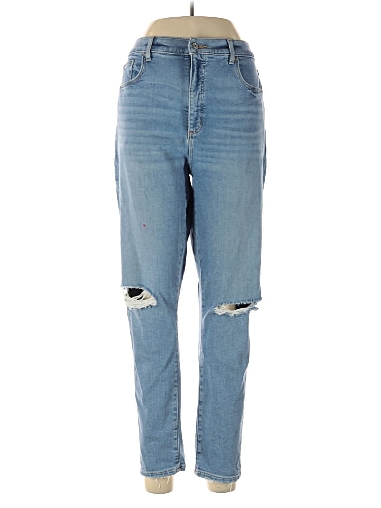 Pre-owned Ann Taylor Loft Jeans In Blue