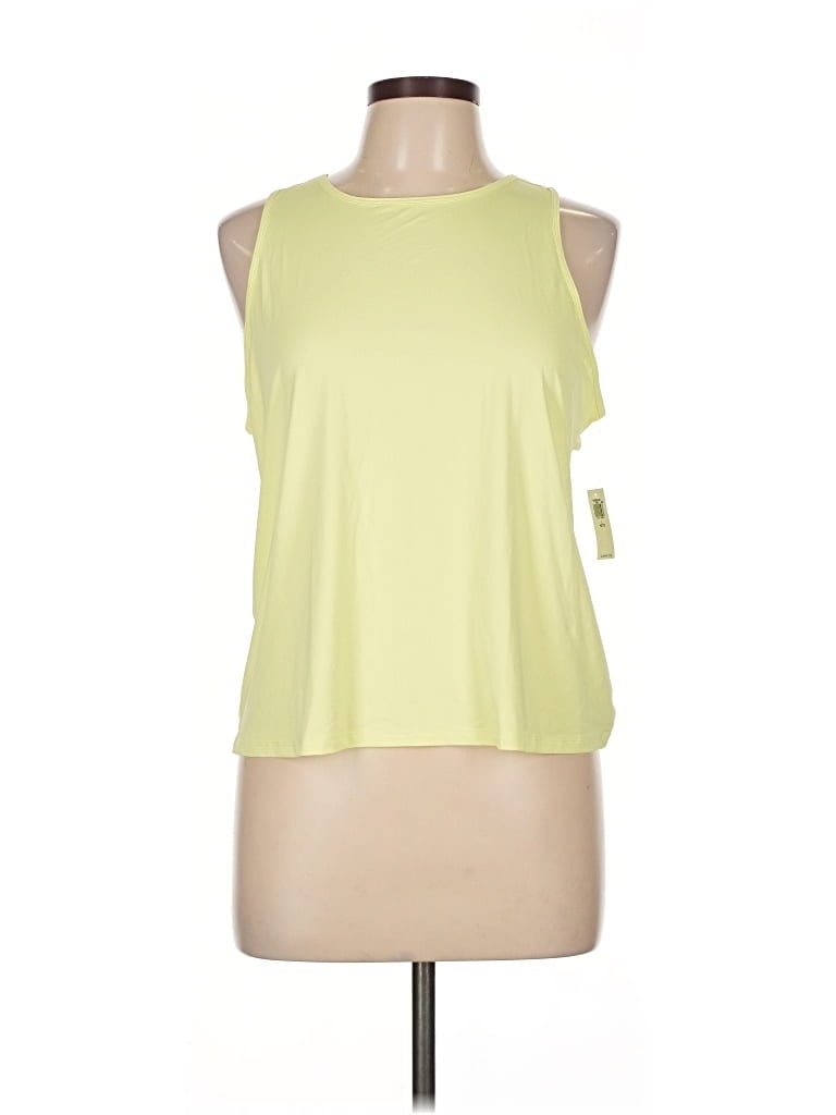 Active By Old Navy Sleeveless T-shirt In Yellow