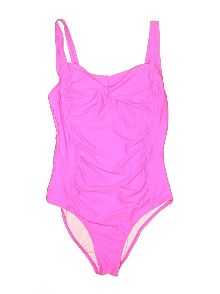 Pre-owned Unbranded One Piece Swimsuit In Pink