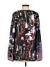 Clover Canyon 100% Polyester Floral Purple Long Sleeve Blouse Size XS - photo 2