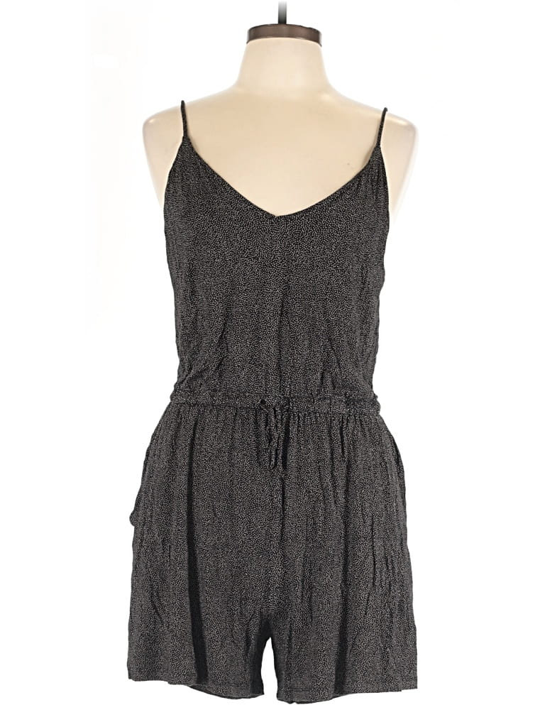 Pre-owned H&m Romper In Gray