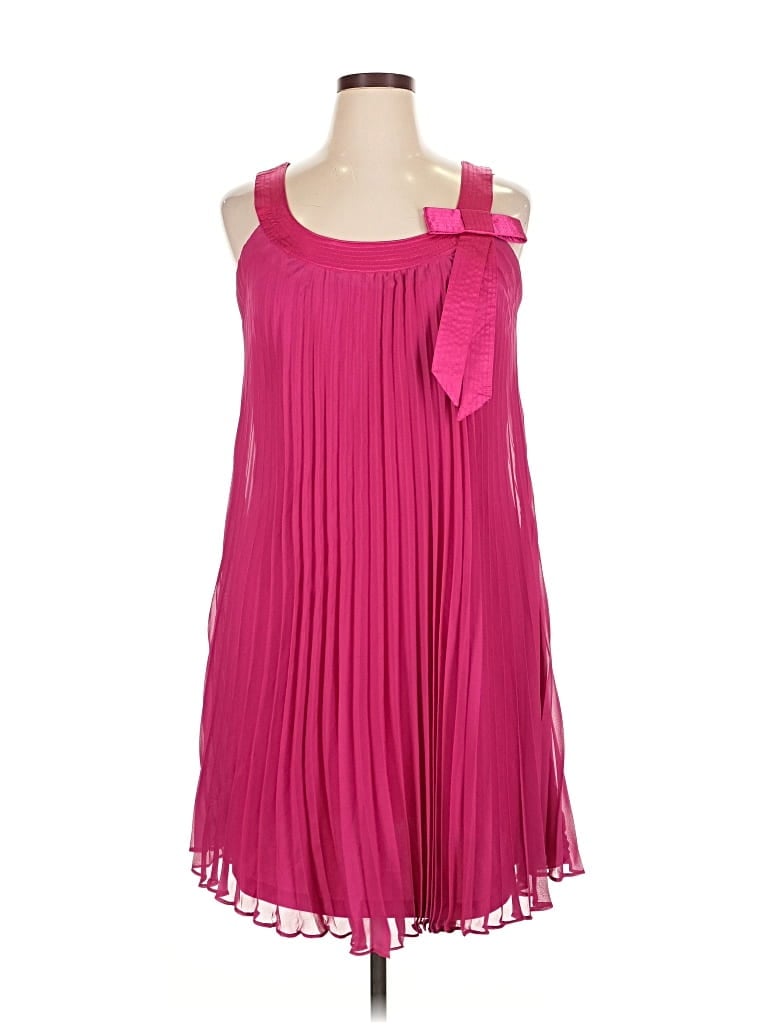 Pre-owned Signature By Robbie Bee Cocktail Dress In Pink