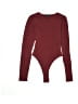 PrettyLittleThing Burgundy Bodysuit Size 0 - photo 1