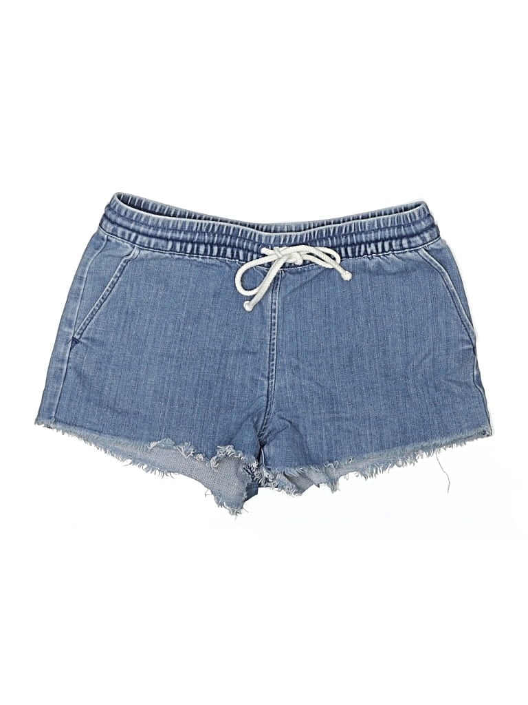 Pre-owned Aerie Denim Shorts In Blue