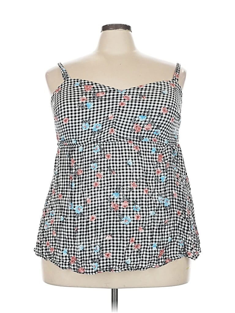 Click to view more detailed imagery on our partner's website Pre-owned Torrid Sleeveless Blouse In Blue