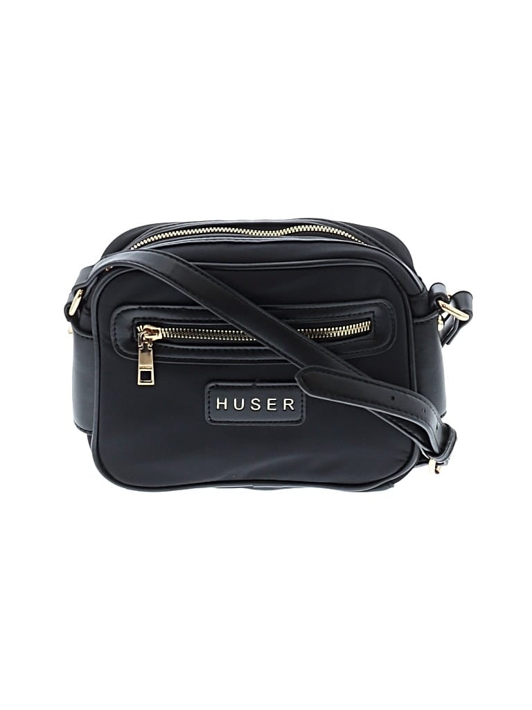 Pre-owned Assorted Brands Crossbody Bag In Black