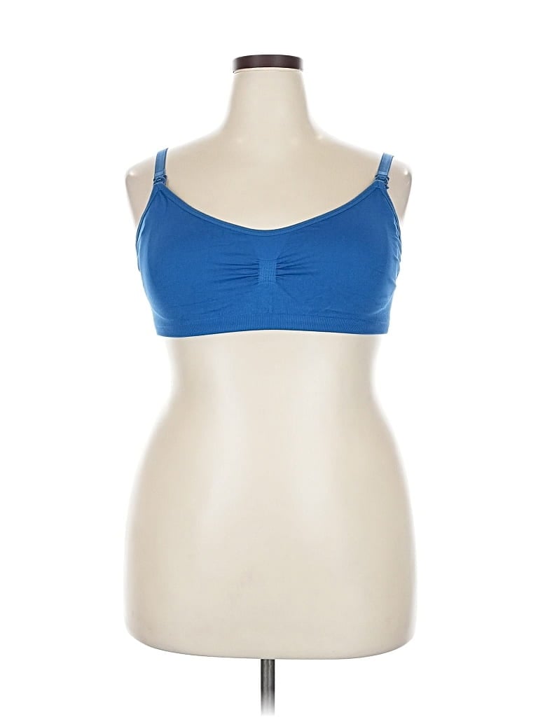 Pre-owned Unbranded Sports Bra In Blue