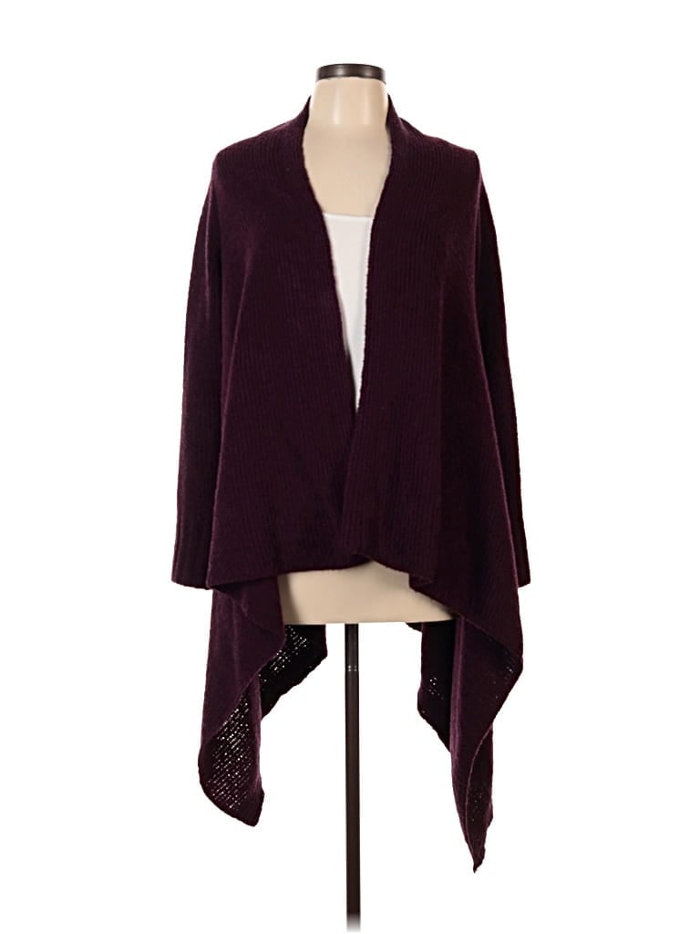 Pre-owned Merona Cardigan Sweater In Burgundy