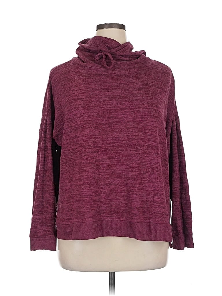 Pre-owned Dip Turtleneck Sweater In Burgundy