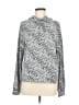 Gap Animal Print Silver Pullover Sweater Size M - photo 1