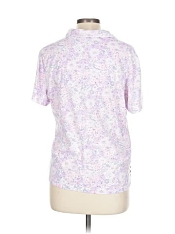 Carole Hochman Short Sleeve Polo (view 2)