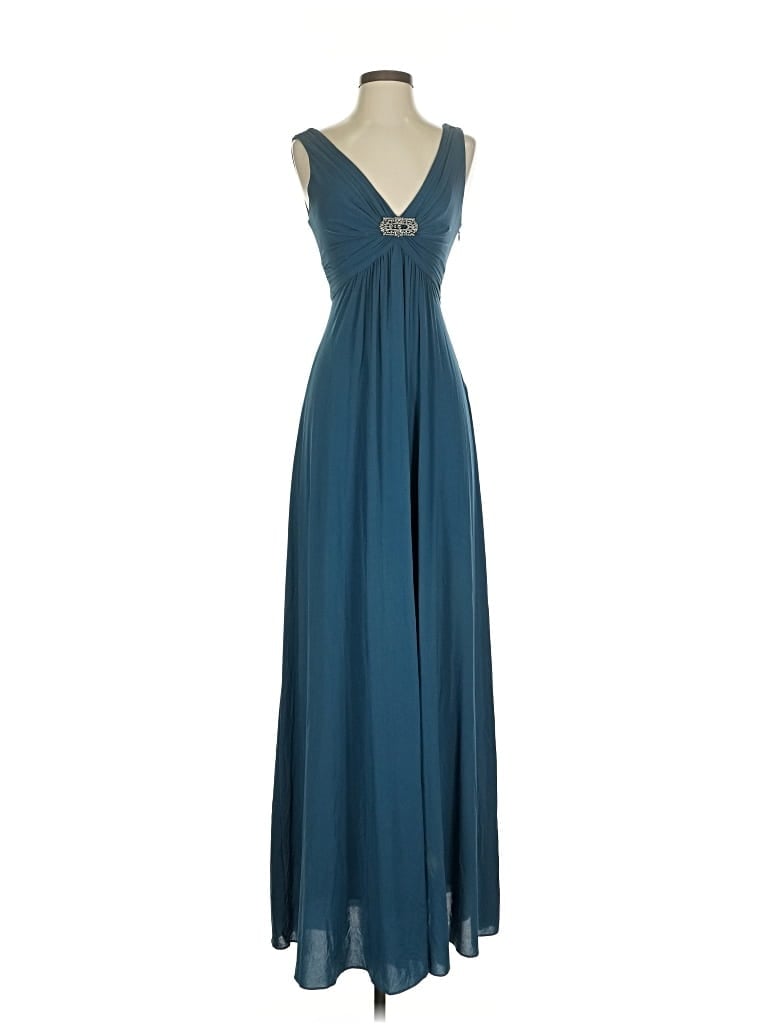 Pre-owned Bcbgmaxazria Cocktail Dress In Blue