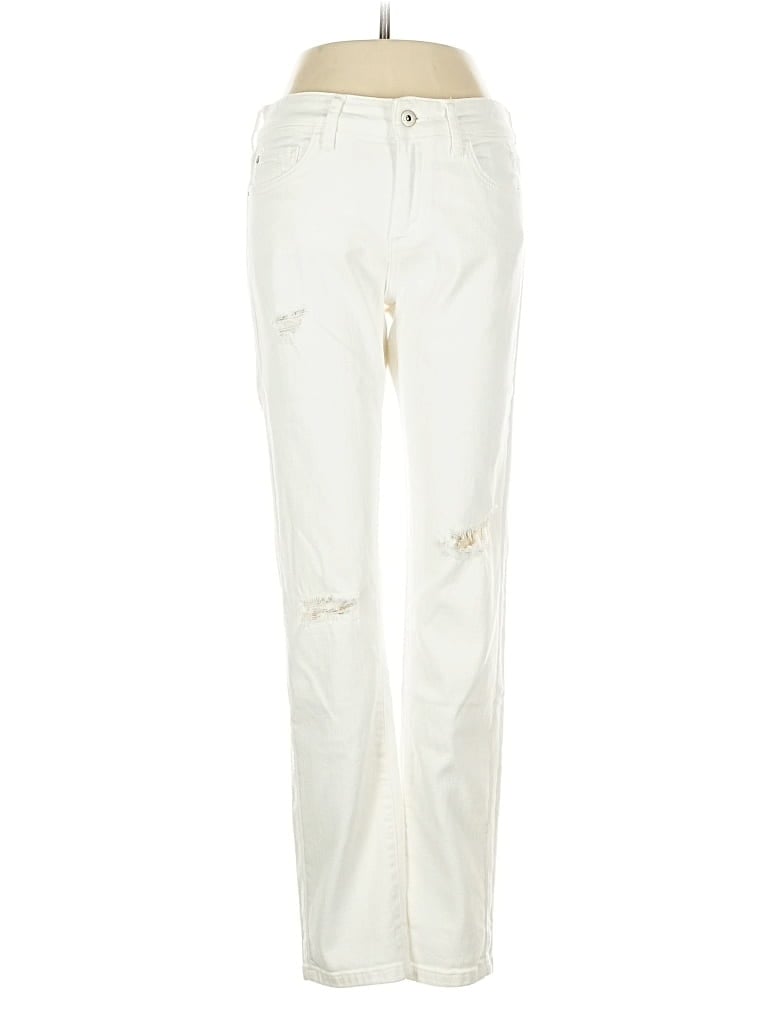 Pre-owned Pilcro And The Letterpress Jeans In White