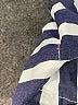 J.Crew 100% Cotton Stripes Blue 3/4 Sleeve Blouse Size 2 - photo 7