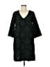 Ottod'Ame 100% Polyester Argyle Black Cocktail Dress Size 6 - photo 1