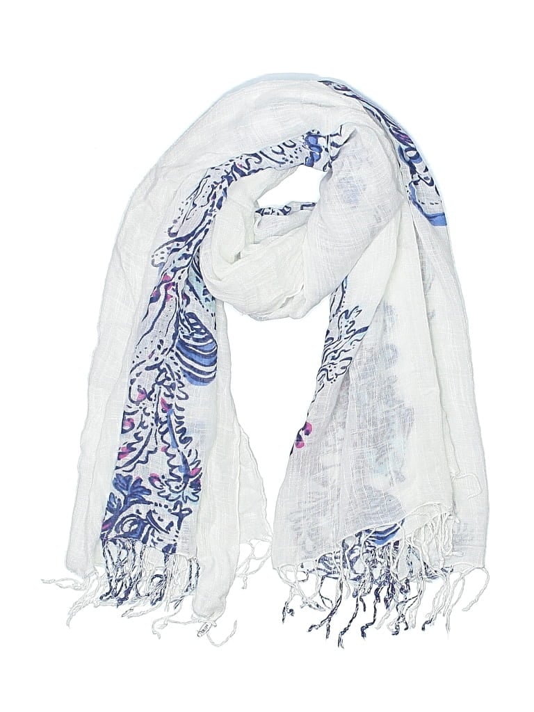 Pre-owned Unbranded Scarf In White