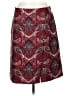 Talbots Paisley Burgundy Casual Skirt Size 10 - photo 1
