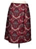 Talbots Paisley Burgundy Casual Skirt Size 10 - photo 2