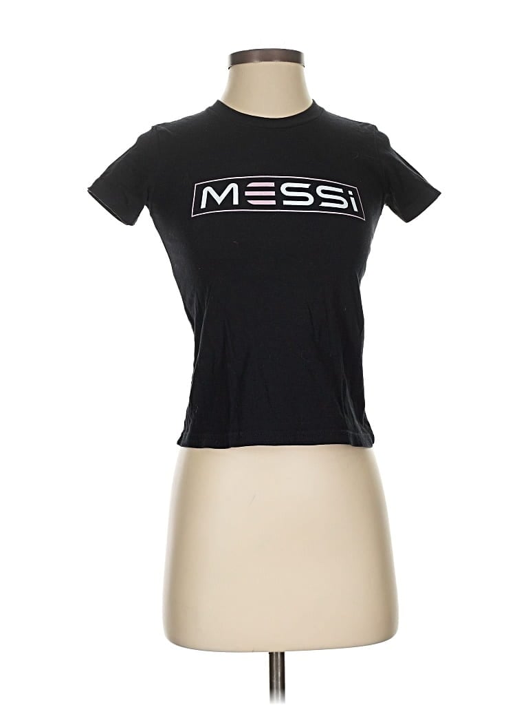 Pre-owned Assorted Brands Short Sleeve T-shirt In Black