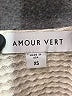 Amour Vert Ivory 3/4 Sleeve Blouse Size XS - photo 6