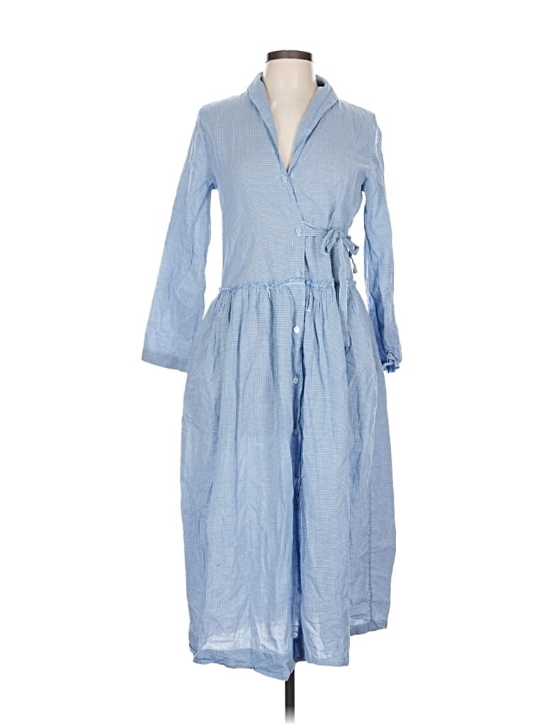 Click to view more detailed imagery on our partner's website Pre-owned Sara Lanzi Casual Dress In Blue
