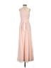 Amsale 100% Polyester Pink Cocktail Dress Size 0 - photo 1