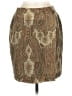 Ann Taylor Paisley Brown Formal Skirt Size 8 - photo 1
