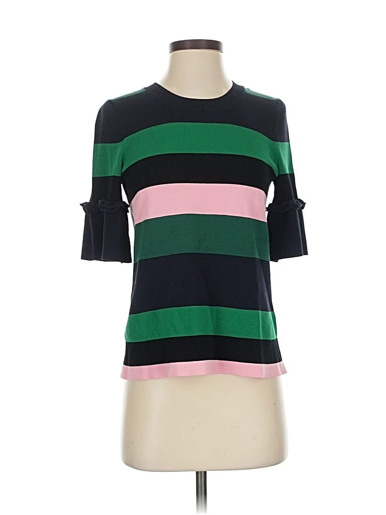 Pre-owned Ann Taylor Pullover Sweater In Green