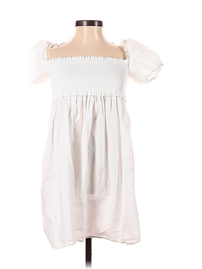 Pre-owned Sunday Best Casual Dress In White