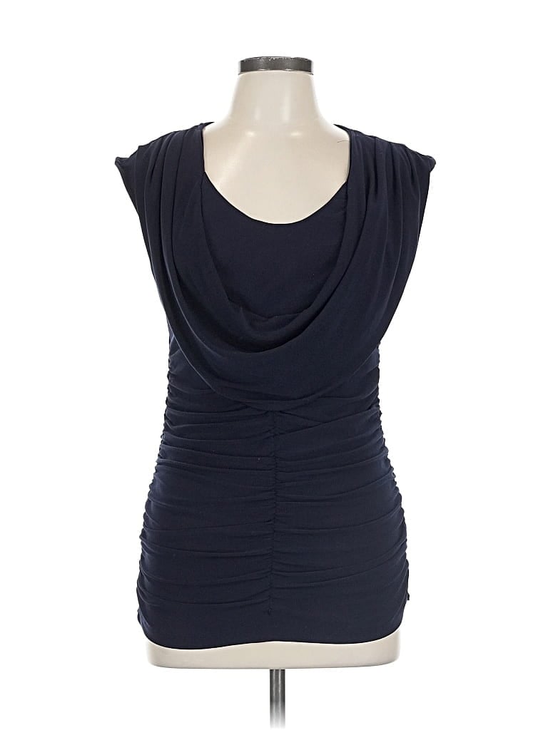 Pre-owned Last Tango Sleeveless Blouse In Blue