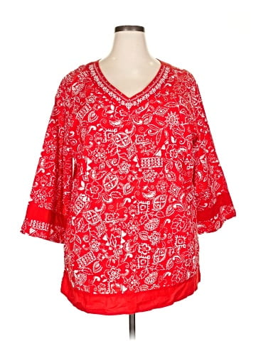 Erika 3/4 Sleeve Blouse (view 1)