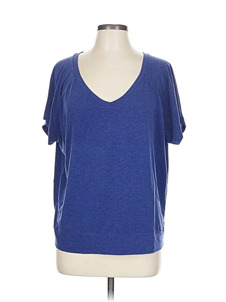 Pre-owned Gap Fit Short Sleeve T-shirt In Blue