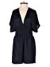 Express 100% Polyester Solid Blue Romper Size S - photo 1