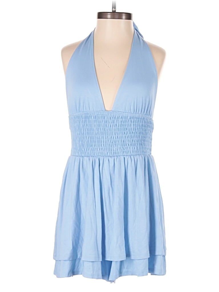 Pre-owned Urban Outfitters Romper In Blue