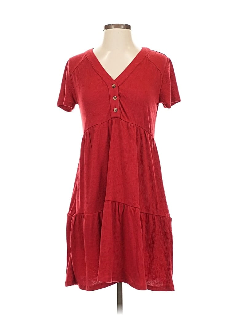 Pre-owned Knox Rose Casual Dress In Red