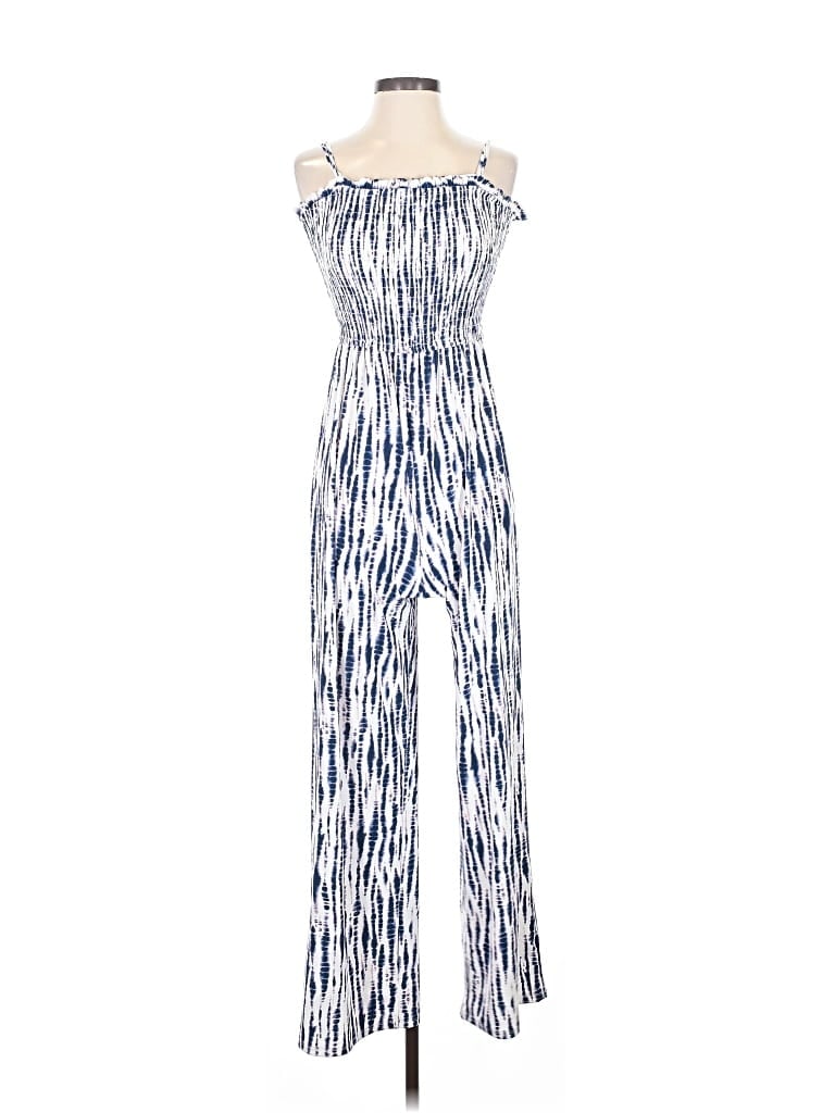 Pre-owned Row A Jumpsuit In Blue