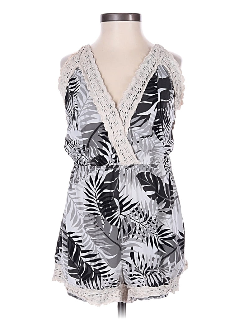 Pre-owned Unbranded Romper In Silver