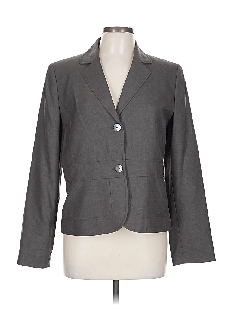 Pre-owned Calvin Klein Blazer Jacket In Gray