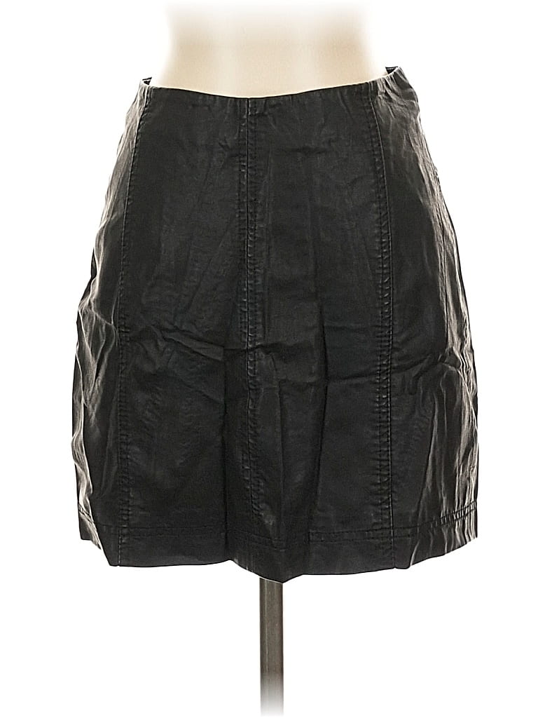 Click to view more detailed imagery on our partner's website Pre-owned Free People Faux Leather Skirt In Black