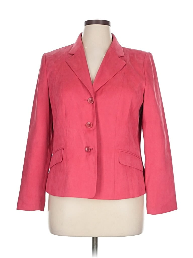 Click to view more detailed imagery on our partner's website Pre-owned Talbots Blazer Jacket In Pink