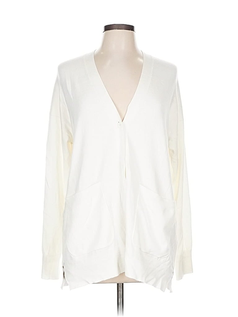 Click to view more detailed imagery on our partner's website Pre-owned Splendid Cardigan Sweater In White