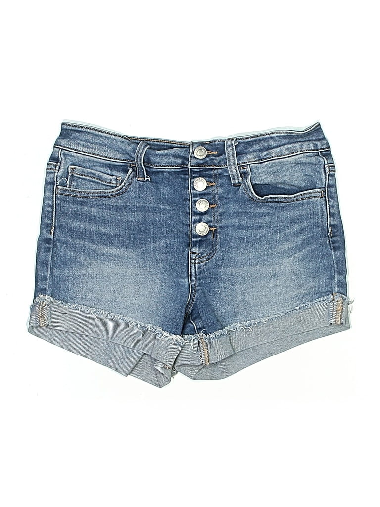 Click to view more detailed imagery on our partner's website Pre-owned Vervet Denim Shorts In Blue