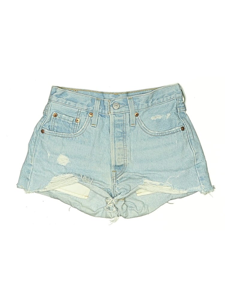 Pre-owned Levi's Denim Shorts In Blue
